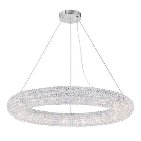 Cwi Lighting Veronique 16 Light Chandelier With Chrome Finish 1057P40-16-601
